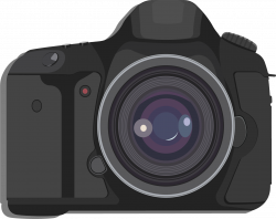 Gray clipart camera - Pencil and in color gray clipart camera
