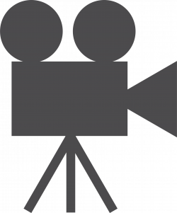 Clipart - Movie Camera Icon
