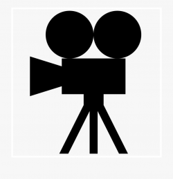 Movie Clapper Clipart - Movie Camera Icon Png #346856 - Free ...
