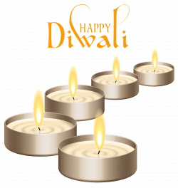 Happy Diwali Candles Png Clipart Images - 4044 - TransparentPNG