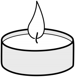 28+ Collection of Votive Candle Clipart Black And White | High ...