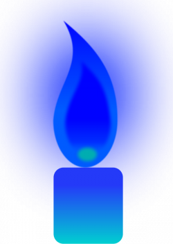 BLUE CANDLE * | CLIP ART - CANDLES - CLIPART | Pinterest | Burning ...