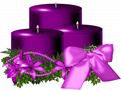 Purple Christmas Candle PNG Image - PurePNG | Free transparent CC0 ...