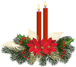 Christmas Candles PNG Clip Art | Gallery Yopriceville - High ...
