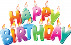 Birthday cake Cupcake Clip art - Happy birthday colorful cartoon ...