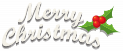 Merry Christmas Decor with Mistletoe PNG Clipart - Best WEB Clipart