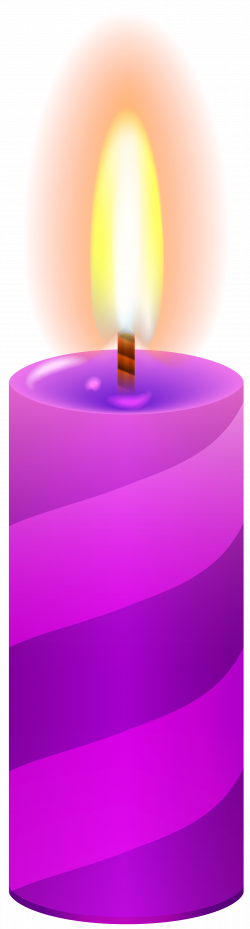 Candle Purple PNG Clip Art - Best WEB Clipart