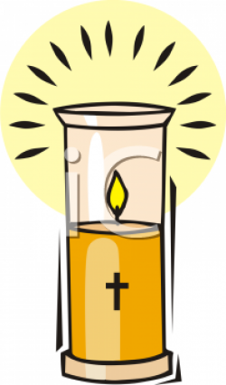 Religious Candle Clipart