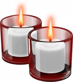 Red Cups with Candles Clipart | Gallery Yopriceville - High-Quality ...