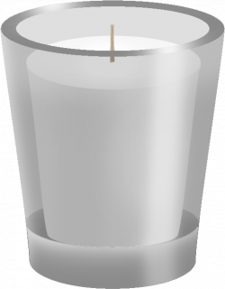 Candle clipart unlighted - Pencil and in color candle clipart unlighted