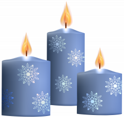 Winter Candles Transparent PNG Clip Art | Gallery Yopriceville ...