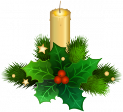 Christmas Candle PNG Clip Art Image | Christmas Clip Art | Pinterest ...