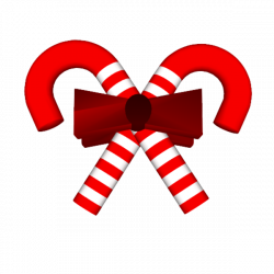 Red White Candy Cane With Bow Mask | Free Images at Clker.com ...