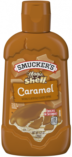 Magic Shell Caramel - Ice Cream Toppings - Smucker's