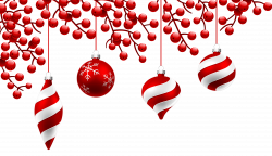 Red Christmas Decoration PNG Clipart Image | Gallery Yopriceville ...