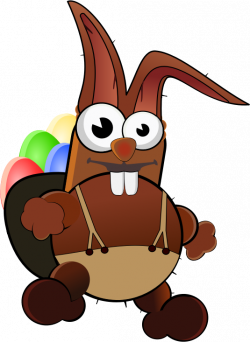 Free Chocolate Bunny Clipart, 1 page of free to use images