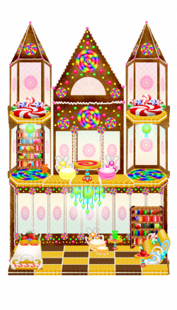 Candy House Inside by CrazyRainbowGirl on DeviantArt