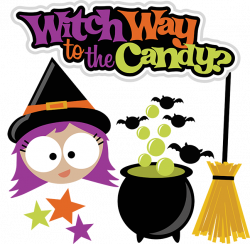 Witch Way To The Candy? | Cuttable Scrapbook SVG Files | Pinterest ...