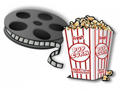 Clipart - Hot POPcorn And A Movie! Remix