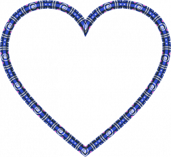 Clipart - Decorative Heart Frame Variation 2