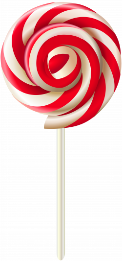 Red Swirl Lollipop Transparent PNG Clip Art Image | Gallery ...