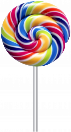 Lollipop Stick candy Clip art - Multicolor Swirl Lollipop ...
