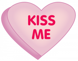 valentine candy hearts clip art heart clip art kiss me heart clip ...