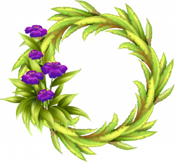 Clip Art of beautiful tropical flowers to use in all your craft ...