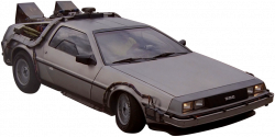 Back to the Future 1985 DeLorean png by ENT2PRI9SE on DeviantArt