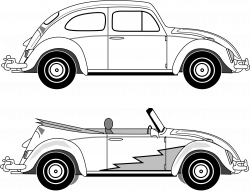 Vw Beetle Silhouette at GetDrawings.com | Free for personal use Vw ...