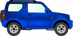 Clipart - Car 15 (blue)
