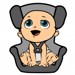28+ Collection of Child In Car Seat Clipart | High quality, free ...