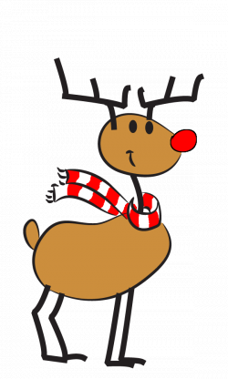 Funny Christmas Reindeer Clip Art Car Tuning | Find, Make & Share ...