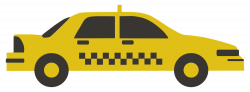 OnlineLabels Clip Art - New York Taxi Cab