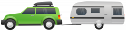 Car with Caravan Clip Art PNG Image | Gallery Yopriceville - High ...