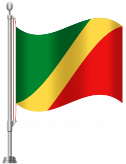 Republic Of The Congo Flag PNG Clip Art - Best WEB Clipart