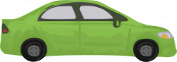 Clipart - Rough car (green)