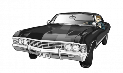 Dean+Impala Commission by DeanGrayson | Supernatural | Pinterest ...
