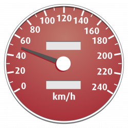 Clipart - French car meter