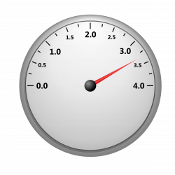 Clipart - Speedometer