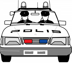 Clipart - Police car