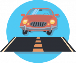 28+ Collection of Car On Road Clipart | High quality, free cliparts ...