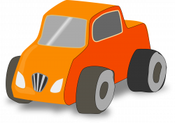 Clipart - Simple Toy car truck