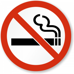 No Smoking Stickers | No Smoking Labels