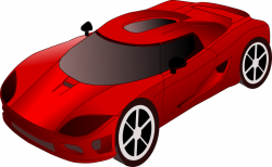 Clipart - sports car