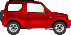 Clipart - Car 15 (red)