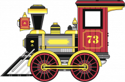 Train Rail transport Steam locomotive Clip art - A steam old train ...