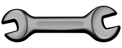 OnlineLabels Clip Art - Wrench