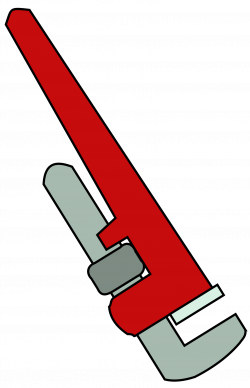 Pipe Wrench by @bnielsen, A pipe wrench., on @openclipart | card ...