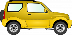 Clipart - Car 15 (yellow)